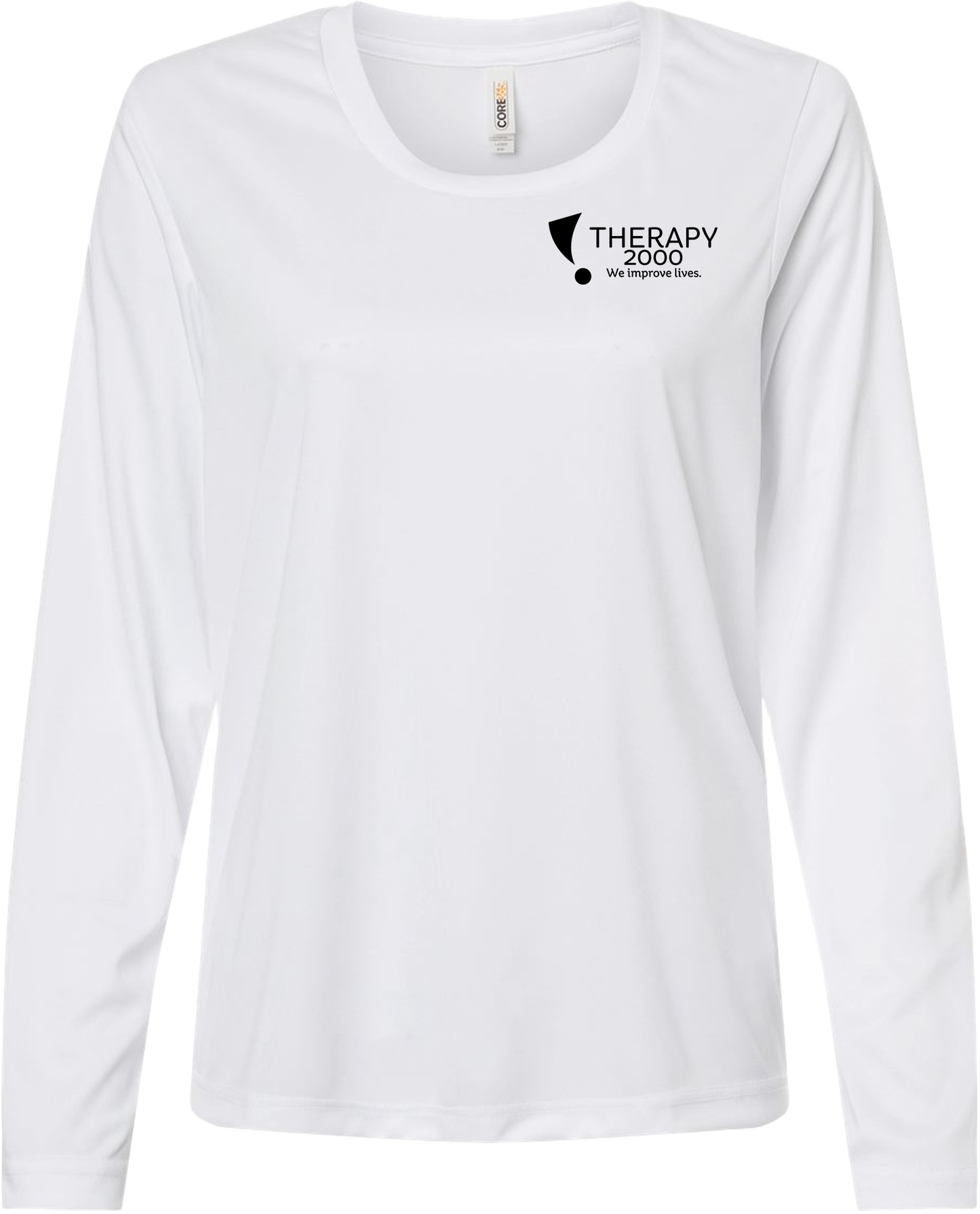 Therapy 2K Women’s CORE365 Long Sleeve Performance T-Shirt