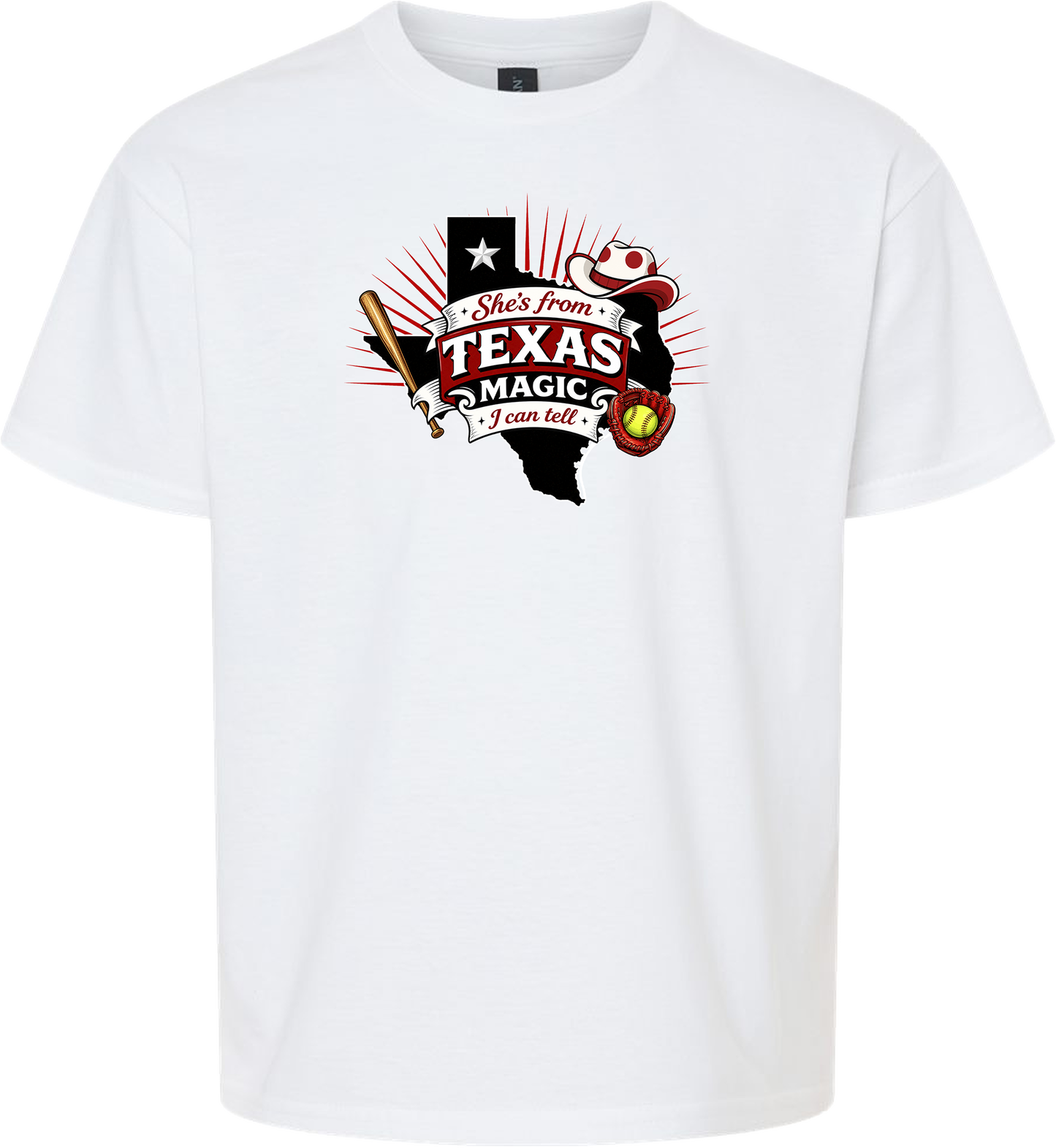 Texas Magic Youth T-Shirt – She's From Texas Magic Graphic