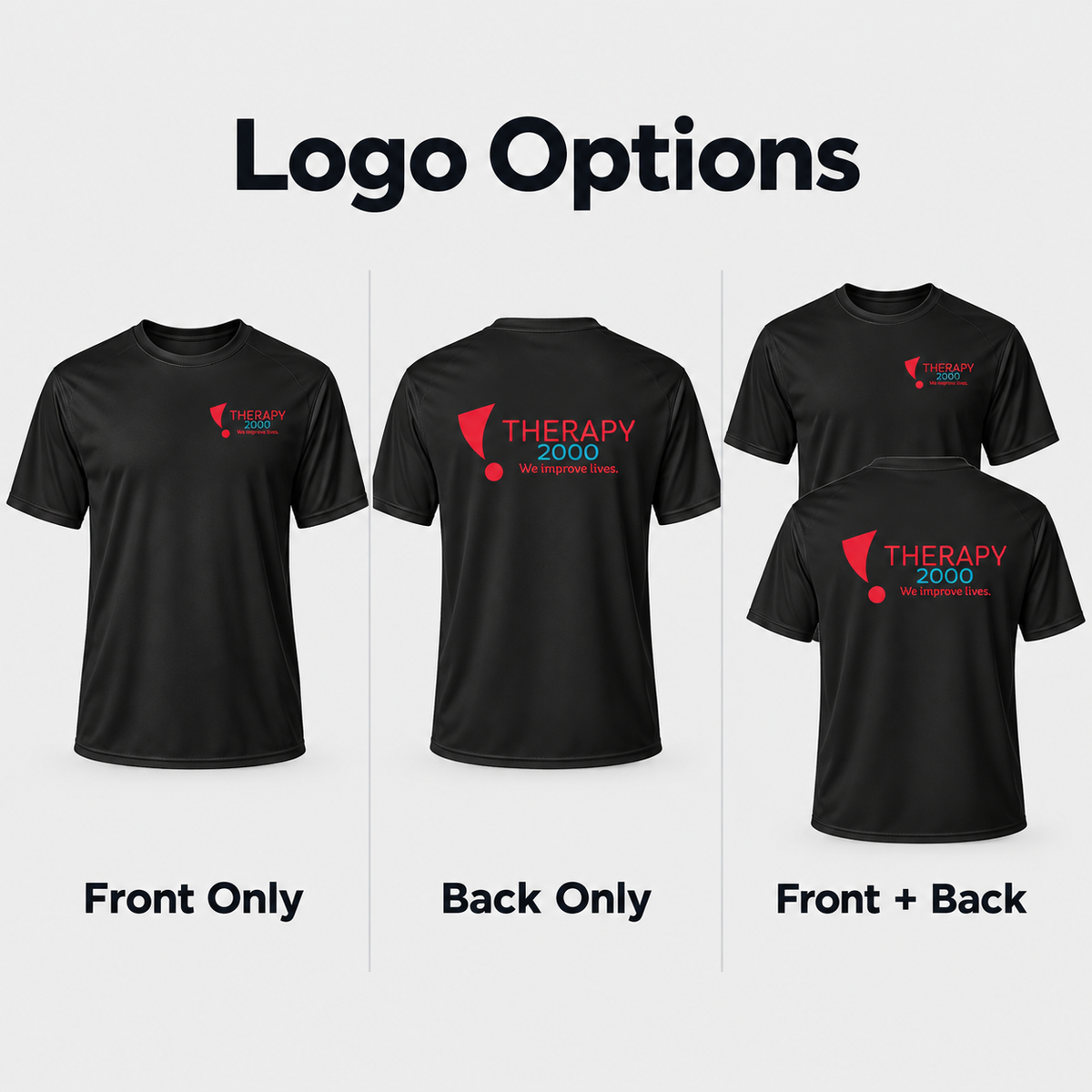 T2K C2 Sport Performance Tee – Full Color Logo