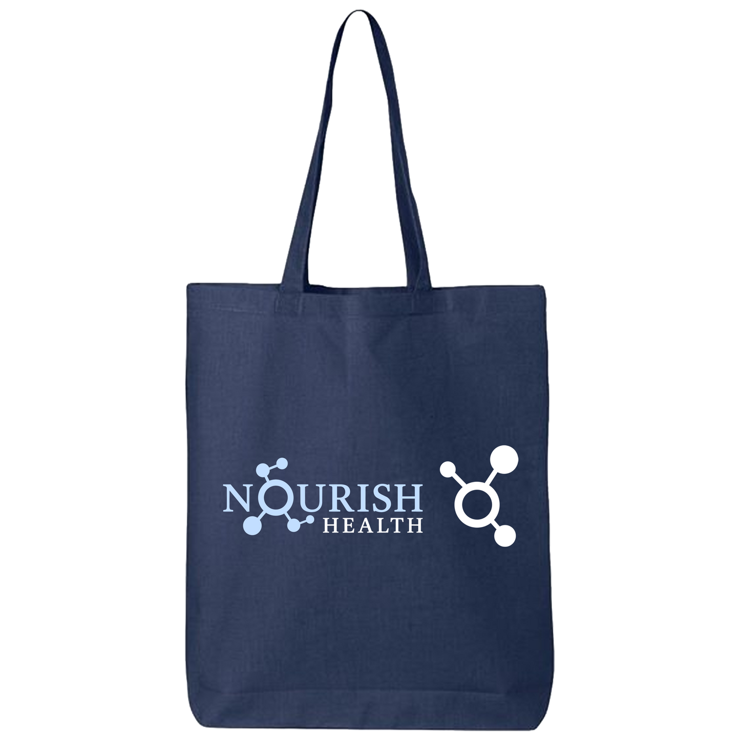 Nourish Health Cotton Canvas Tote Bag