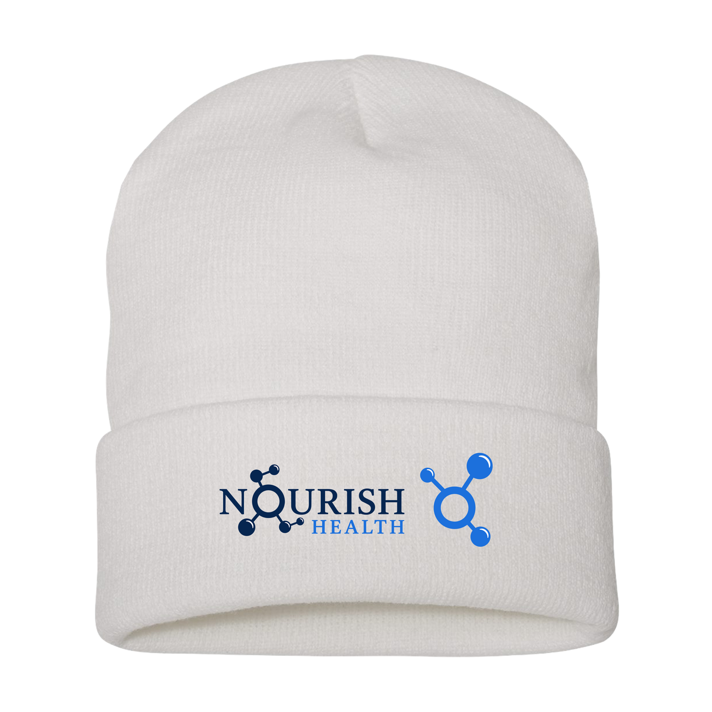 Nourish Health Knit Cuffed Beanie