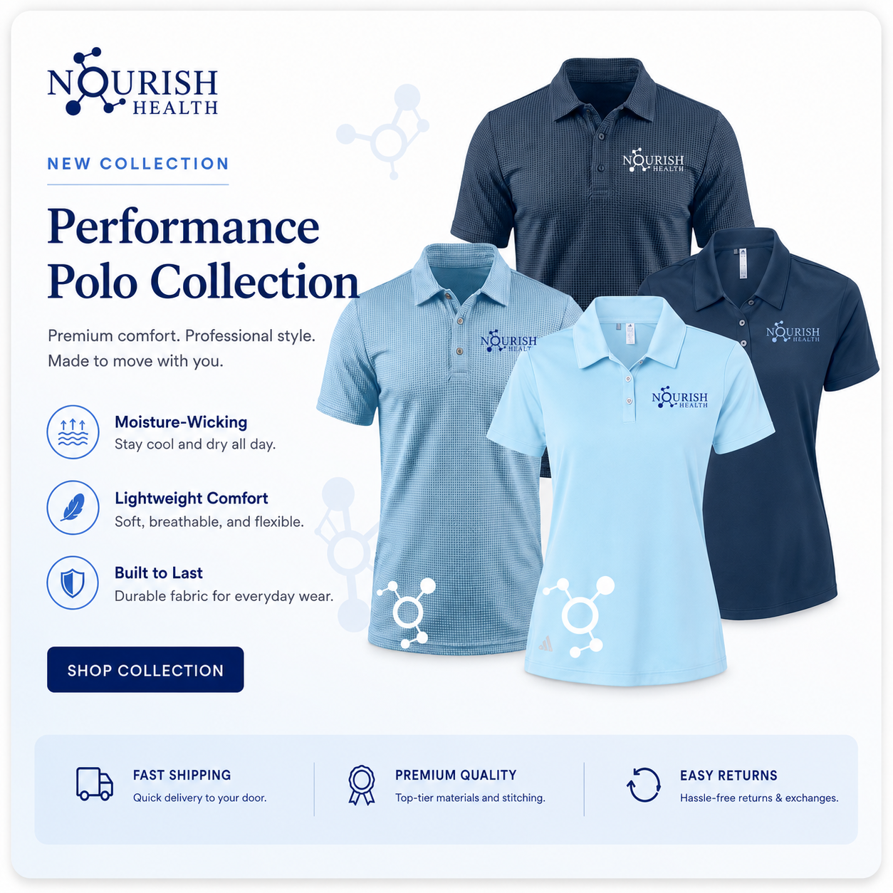 Nourish Polos
