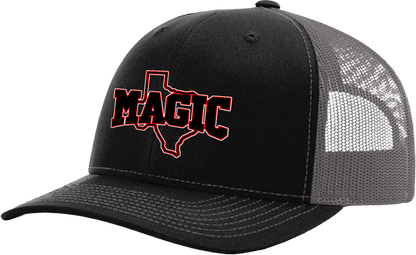 Texas Magic Richardson 112 Trucker Hat | Texas Outline Logo