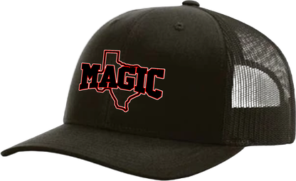 Texas Magic Richardson 112 Trucker Hat | Texas Outline Logo
