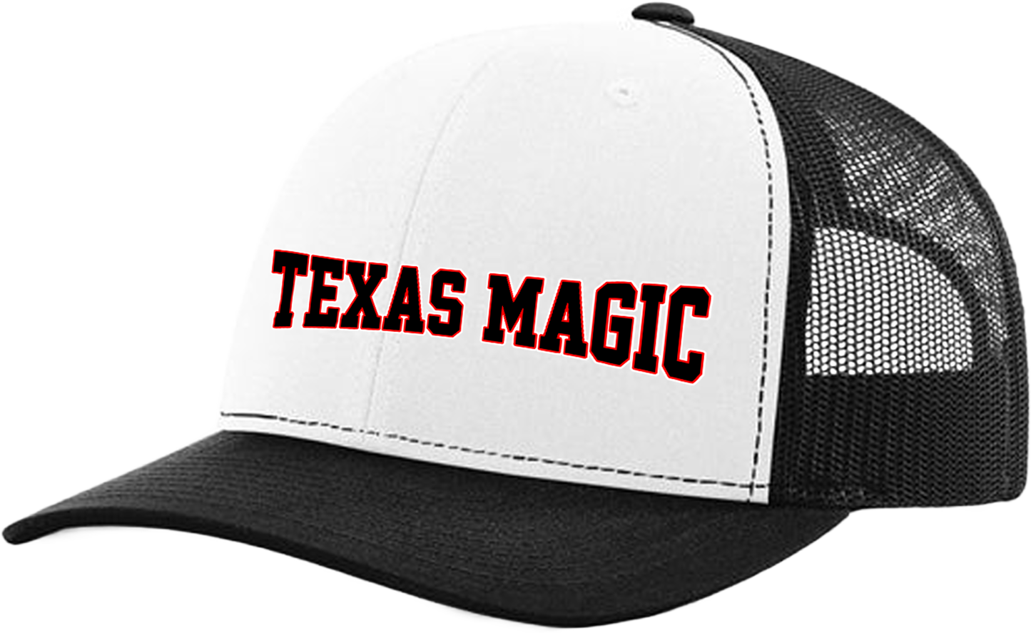 Texas Magic Richardson 112 Trucker Hat | Texas Magic Stretched Logo