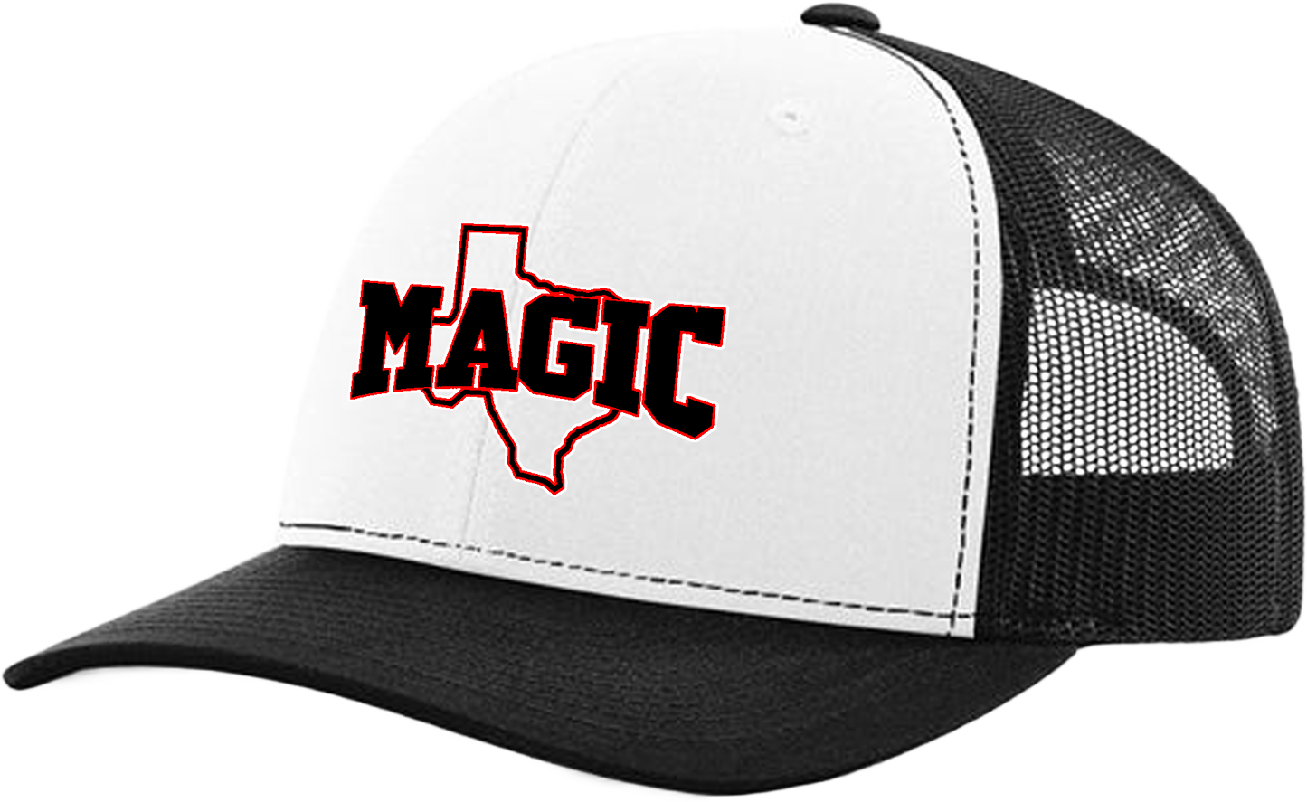 Texas Magic Richardson 112 Trucker Hat | Texas Outline Logo
