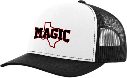 Texas Magic Richardson 112 Trucker Hat | Texas Outline Logo