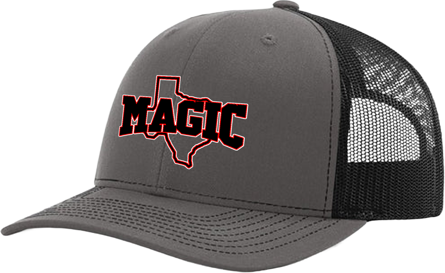 Texas Magic Richardson 112 Trucker Hat | Texas Outline Logo