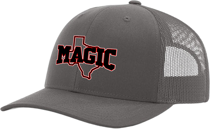 Texas Magic Richardson 112 Trucker Hat | Texas Outline Logo