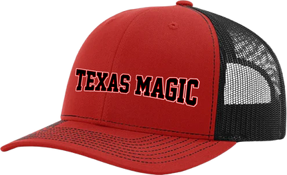 Texas Magic Richardson 112 Trucker Hat | Texas Magic Stretched Logo