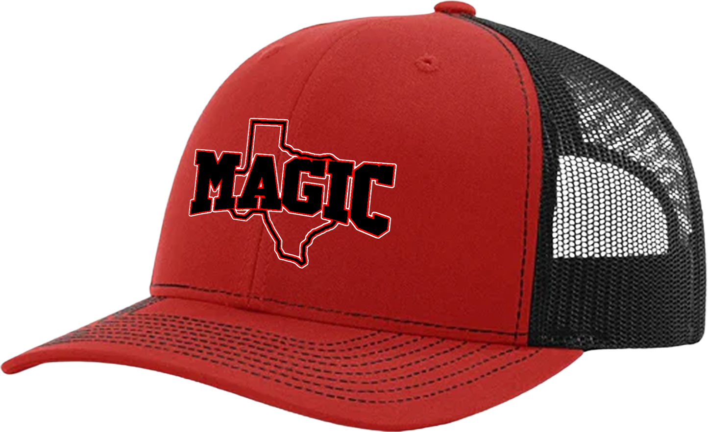Texas Magic Richardson 112 Trucker Hat | Texas Outline Logo