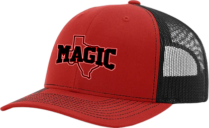 Texas Magic Richardson 112 Trucker Hat | Texas Outline Logo
