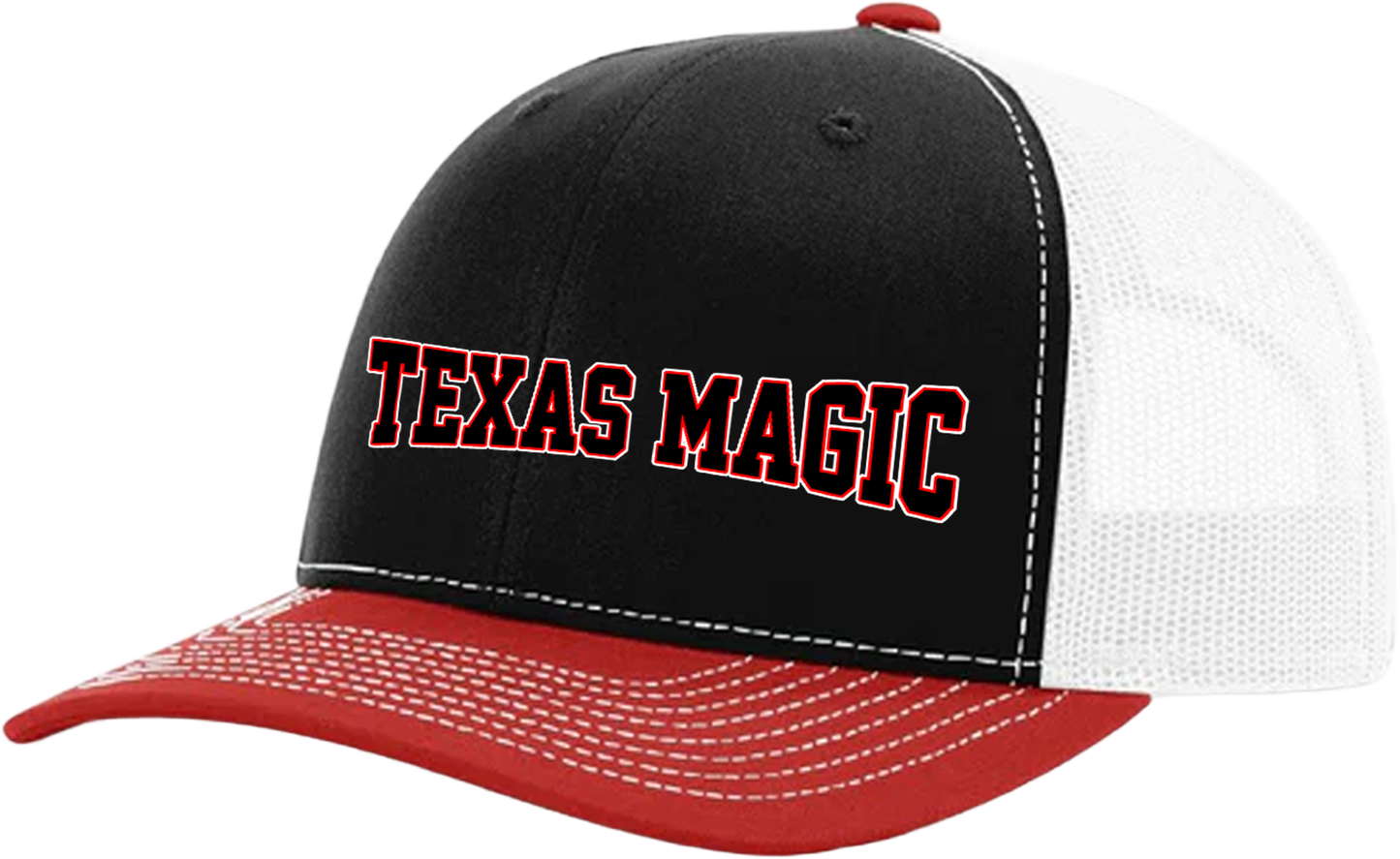 Texas Magic Richardson 112 Trucker Hat | Texas Magic Stretched Logo