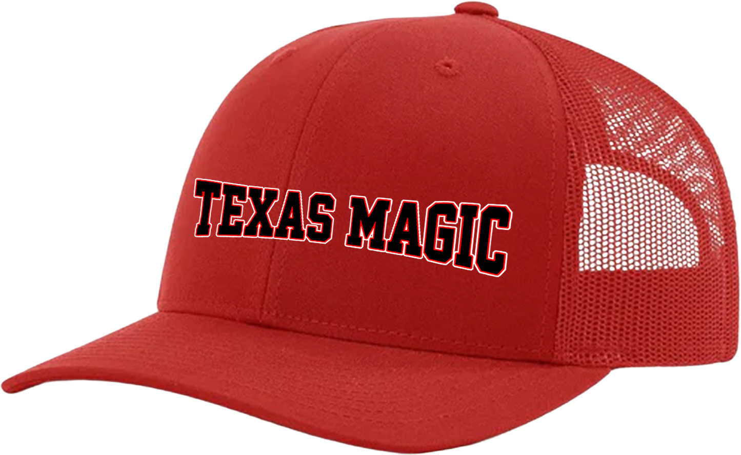 Texas Magic Richardson 112 Trucker Hat | Texas Magic Stretched Logo