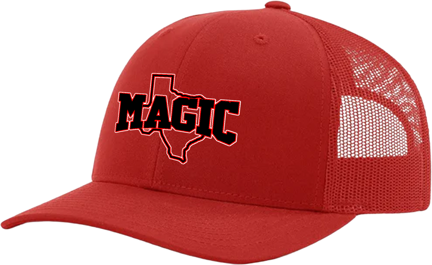 Texas Magic Richardson 112 Trucker Hat | Texas Outline Logo