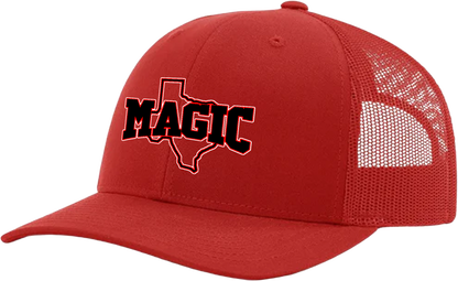 Texas Magic Richardson 112 Trucker Hat | Texas Outline Logo