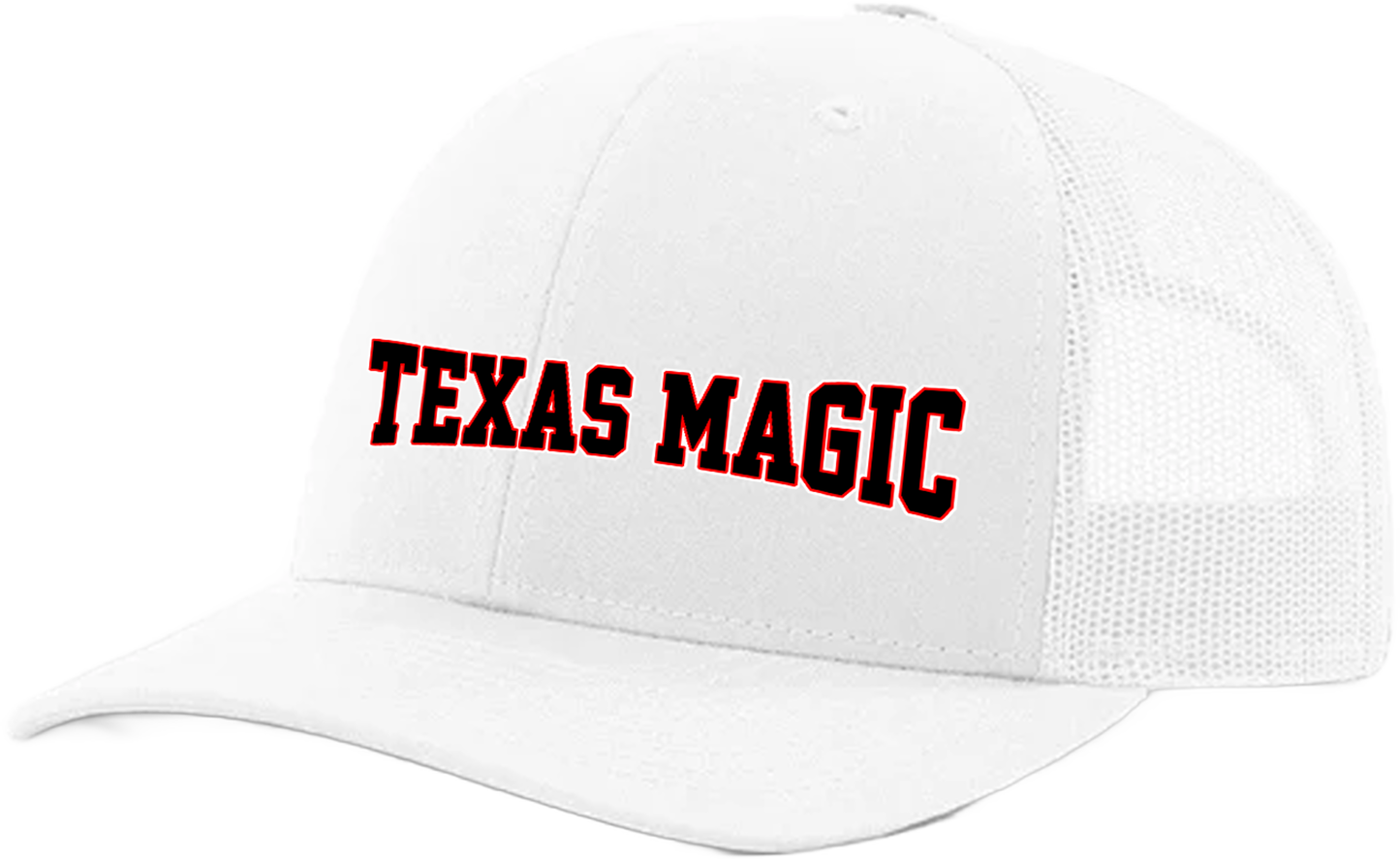 Texas Magic Richardson 112 Trucker Hat | Texas Magic Stretched Logo
