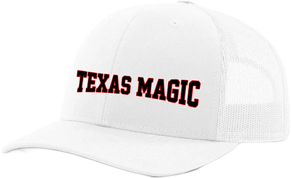 Texas Magic Richardson 112 Trucker Hat | Texas Magic Stretched Logo