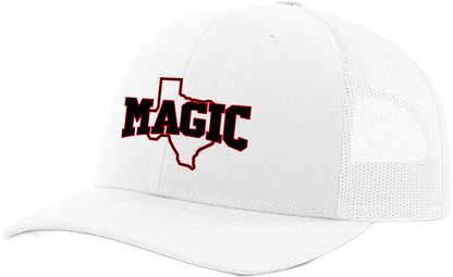 Texas Magic Richardson 112 Trucker Hat | Texas Outline Logo