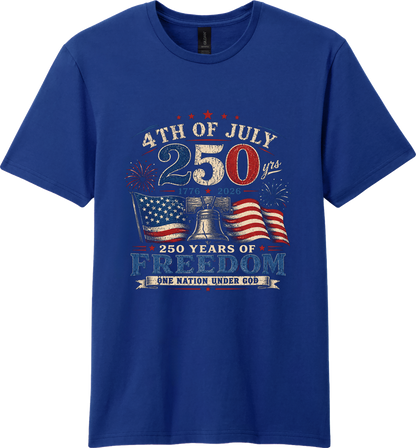 250 Years of Freedom Patriotic T-Shirt