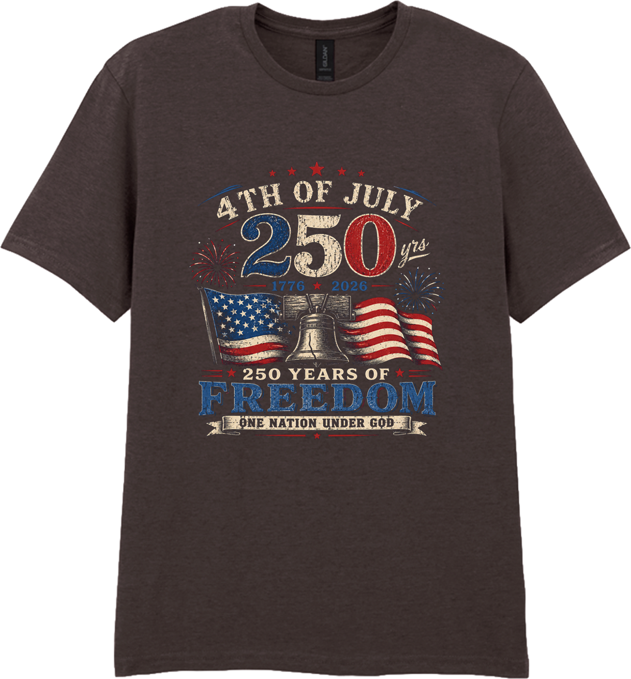 250 Years of Freedom Patriotic T-Shirt