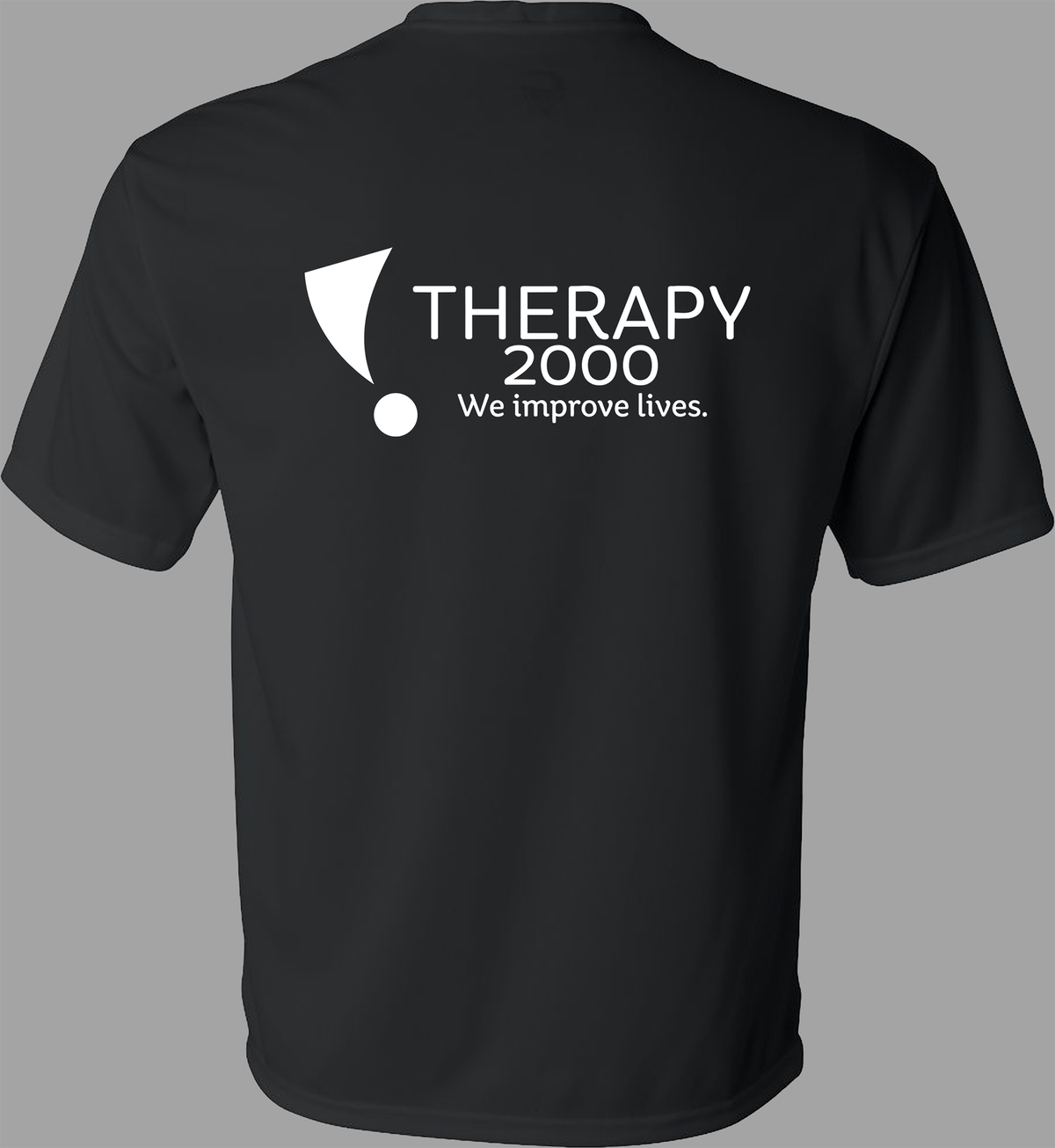 T2K C2 Sport Performance Tee – White Logo