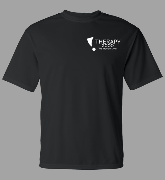 T2K C2 Sport Performance Tee – White Logo