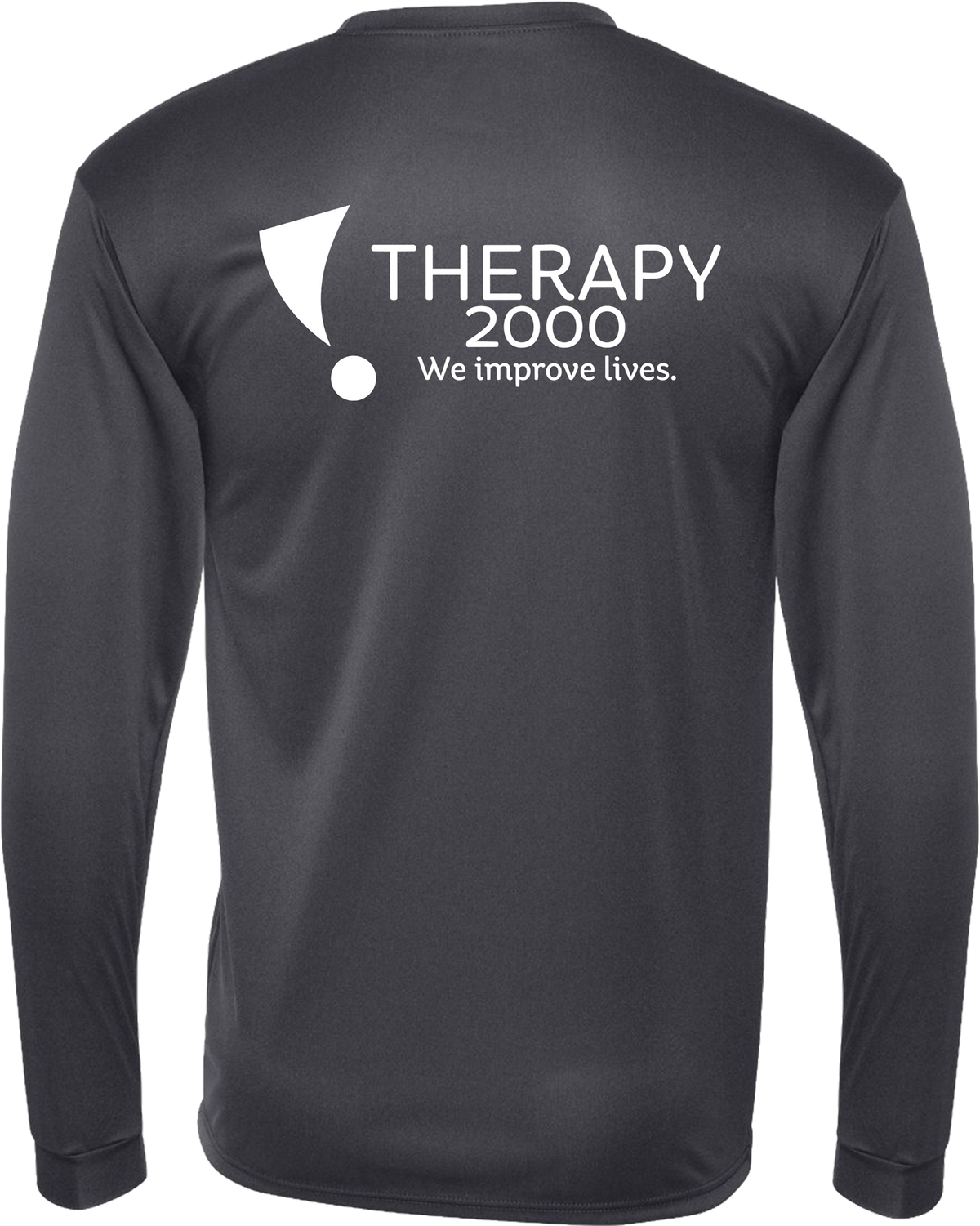 T2K C2 Performance Long Sleeve Tee – White Logo