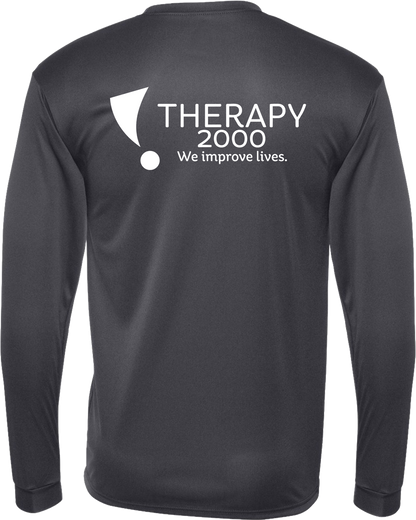 T2K C2 Performance Long Sleeve Tee – White Logo