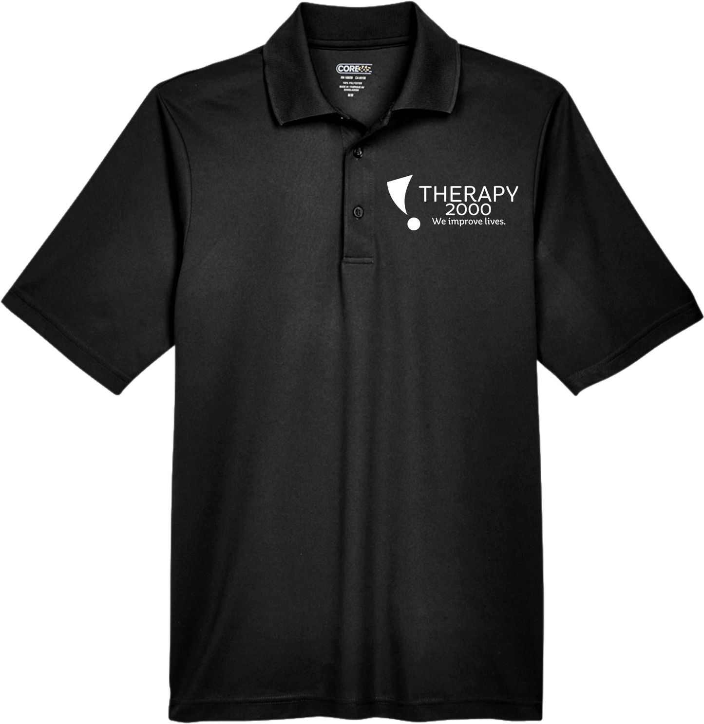 Therapy 2K Mens CORE365 Performance Polo