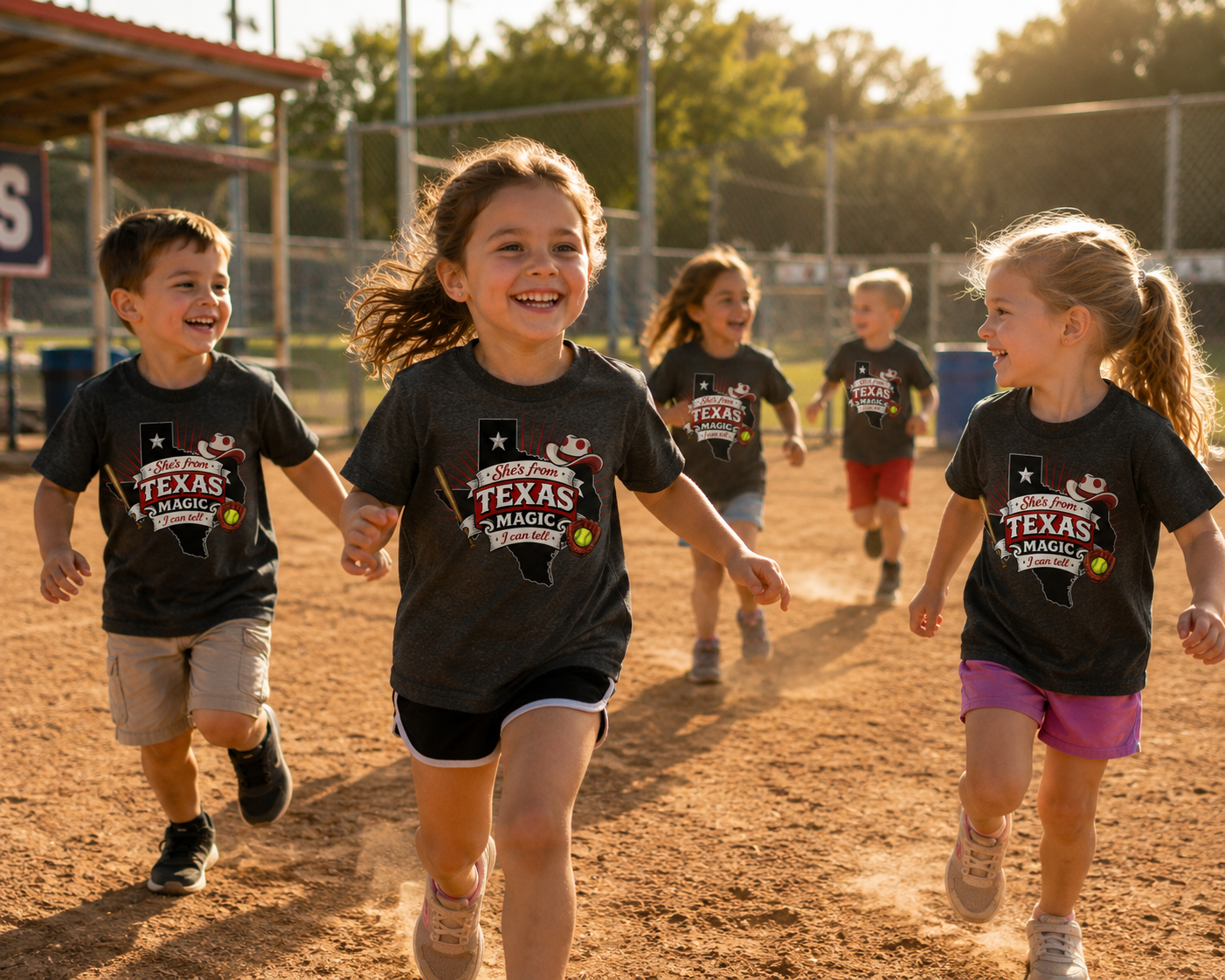 Texas Magic Youth T-Shirt – She's From Texas Magic Graphic
