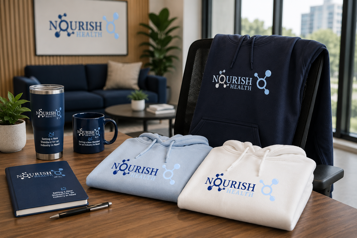 Nourish Health Pullover Hoodie