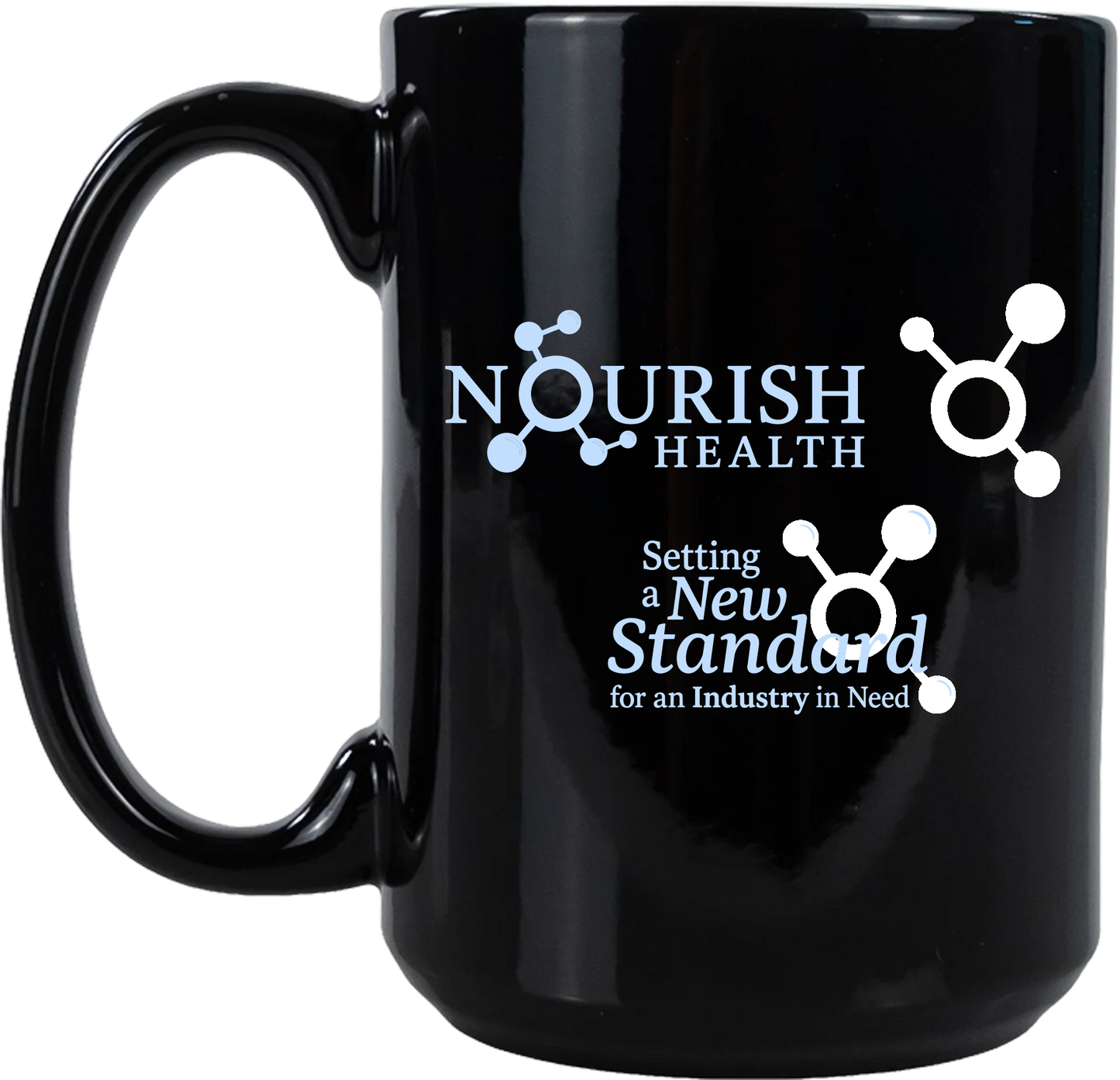 Nourish Health Logo Coffee Mug