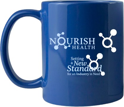 Nourish Health Logo Coffee Mug