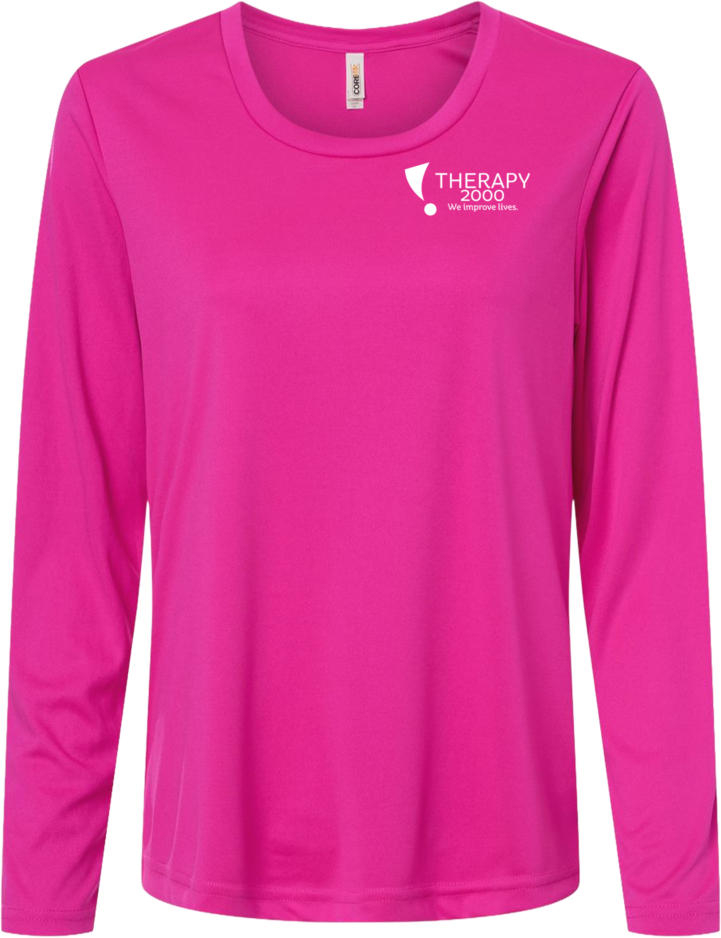 Therapy 2K Women’s CORE365 Long Sleeve Performance T-Shirt