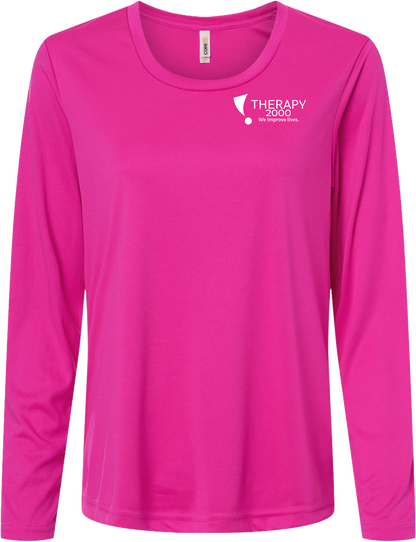Therapy 2K Women’s CORE365 Long Sleeve Performance T-Shirt