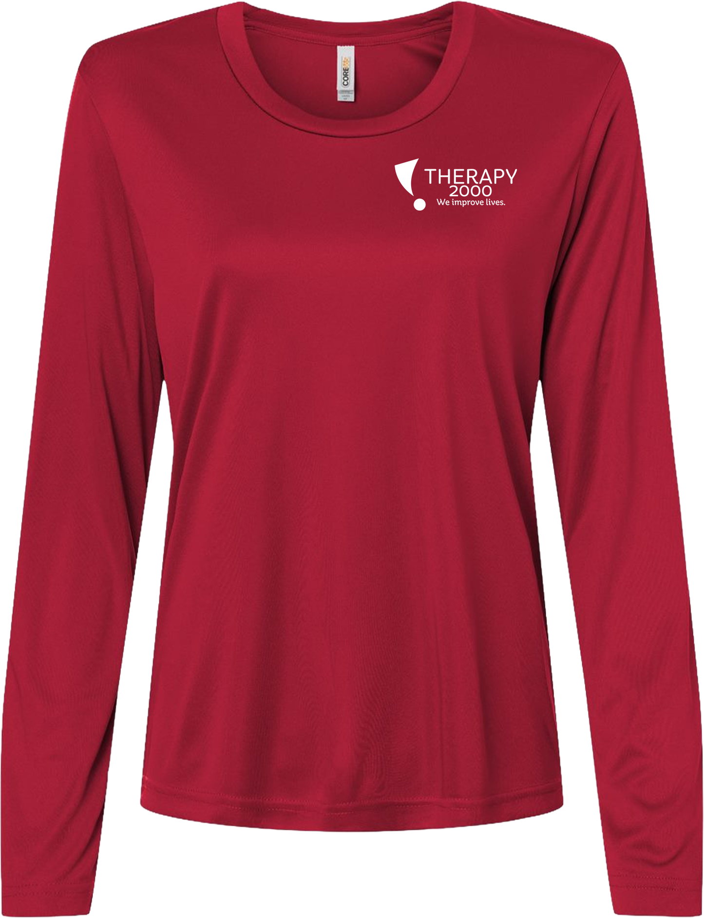 Therapy 2K Women’s CORE365 Long Sleeve Performance T-Shirt