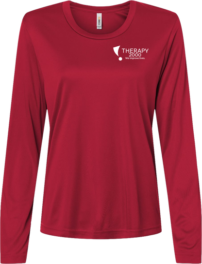 Therapy 2K Women’s CORE365 Long Sleeve Performance T-Shirt