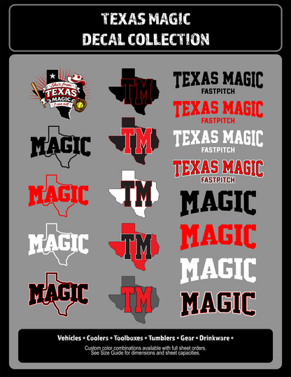 Texas Magic Custom Decals | UV Printed