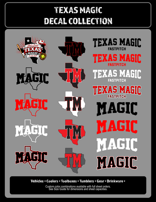 Texas Magic Custom Decals | UV Printed