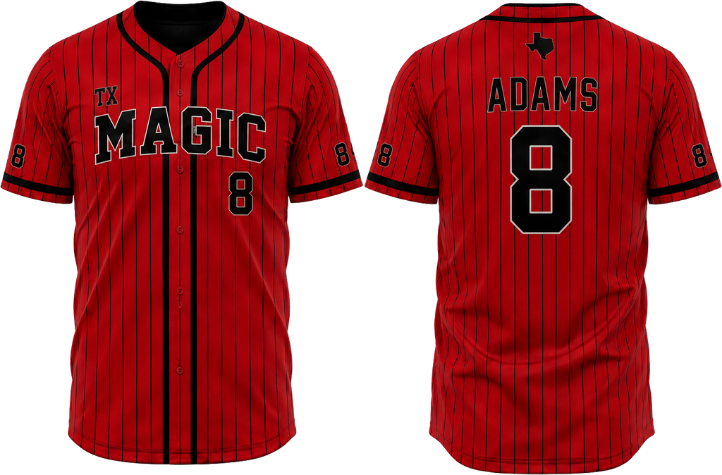 Texas Magic Personalized Fan Jerseys