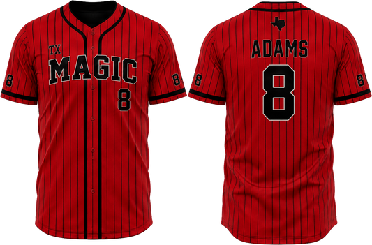 Texas Magic Personalized Fan Jerseys