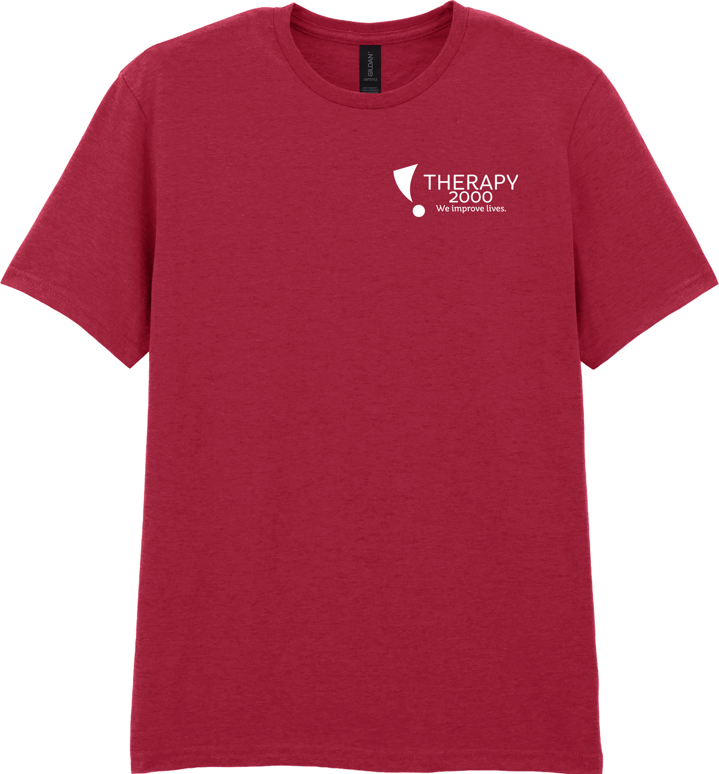 Therapy 2000 Gildan Softstyle T-Shirt – White Logo