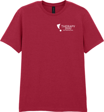 Therapy 2000 Gildan Softstyle T-Shirt – White Logo