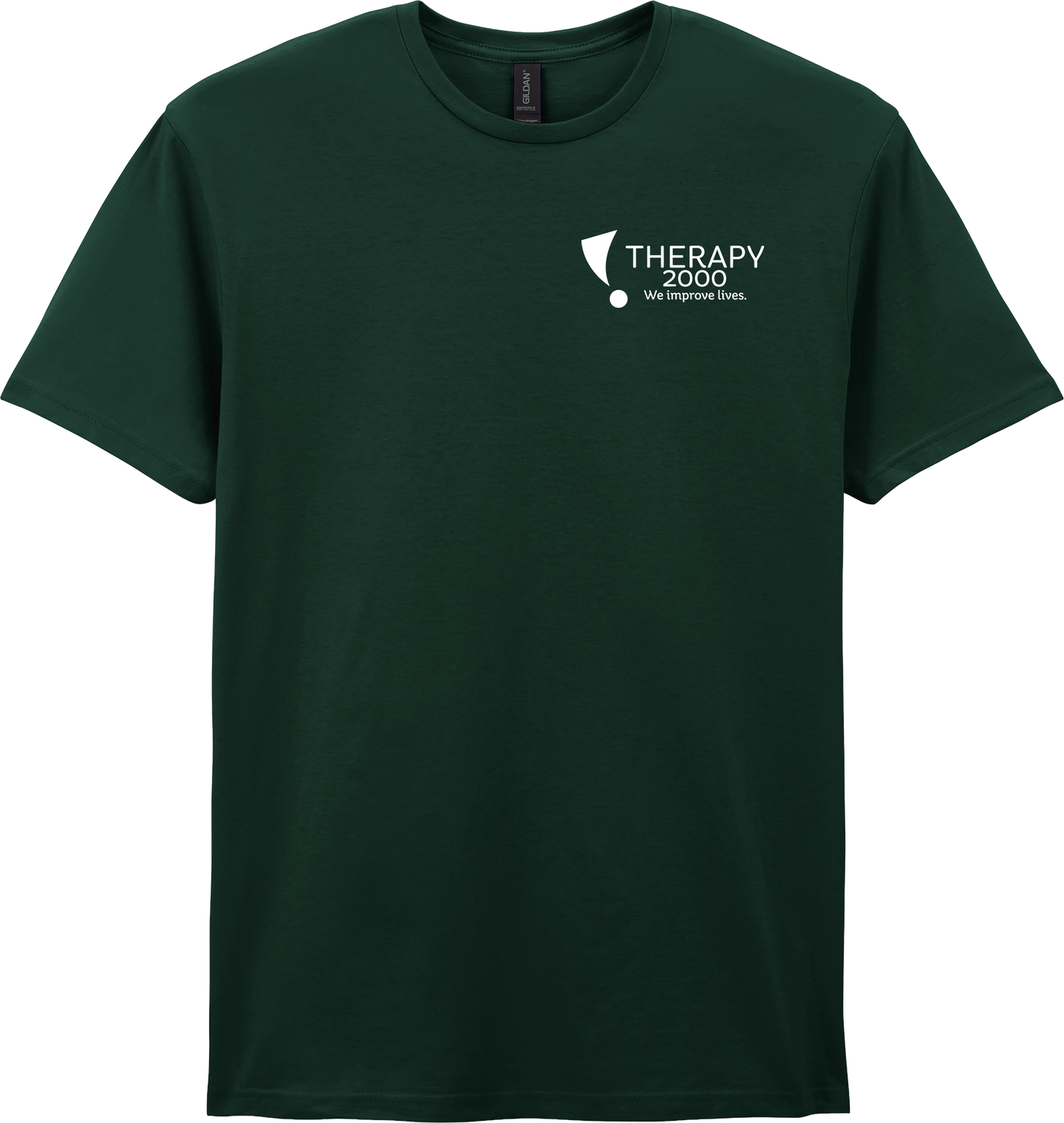 Therapy 2000 Gildan Softstyle T-Shirt – White Logo