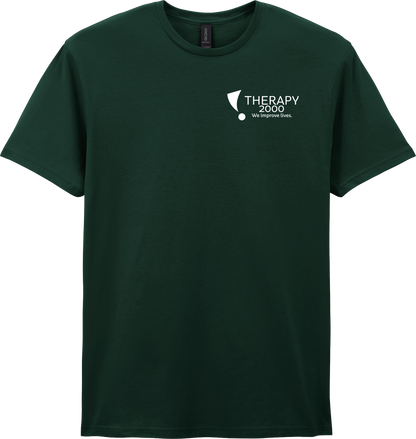 Therapy 2000 Gildan Softstyle T-Shirt – White Logo