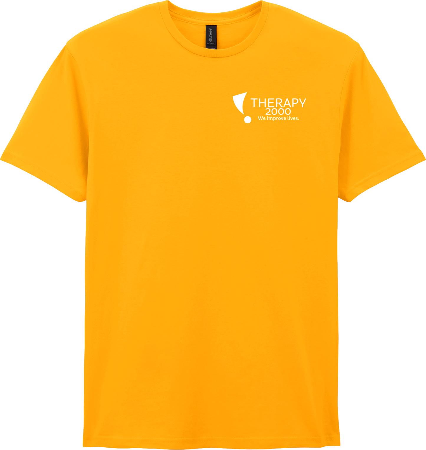 Therapy 2000 Gildan Softstyle T-Shirt – White Logo
