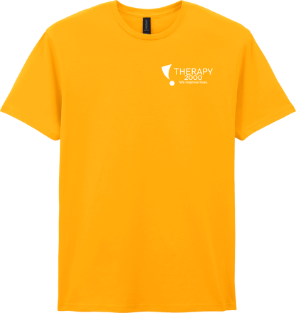 Therapy 2000 Gildan Softstyle T-Shirt – White Logo