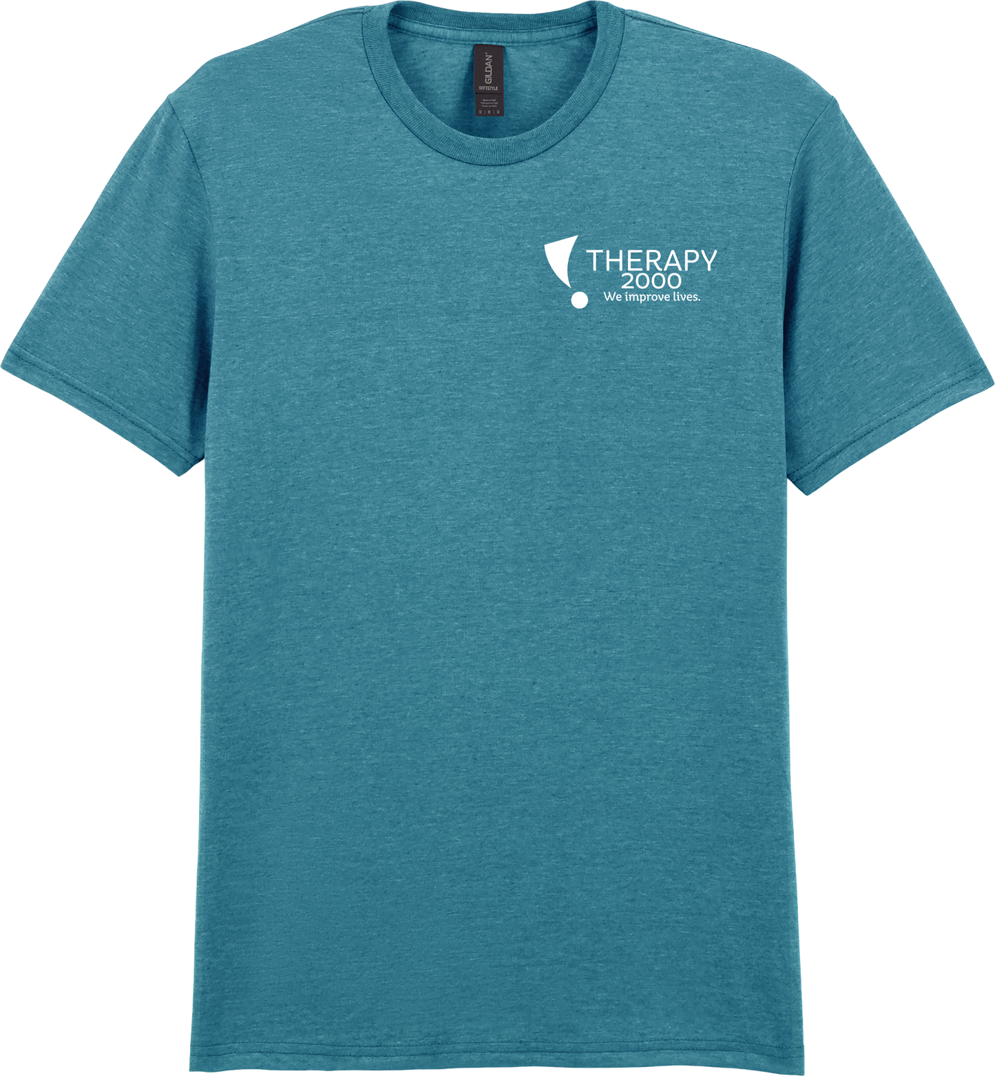 Therapy 2000 Gildan Softstyle T-Shirt – White Logo