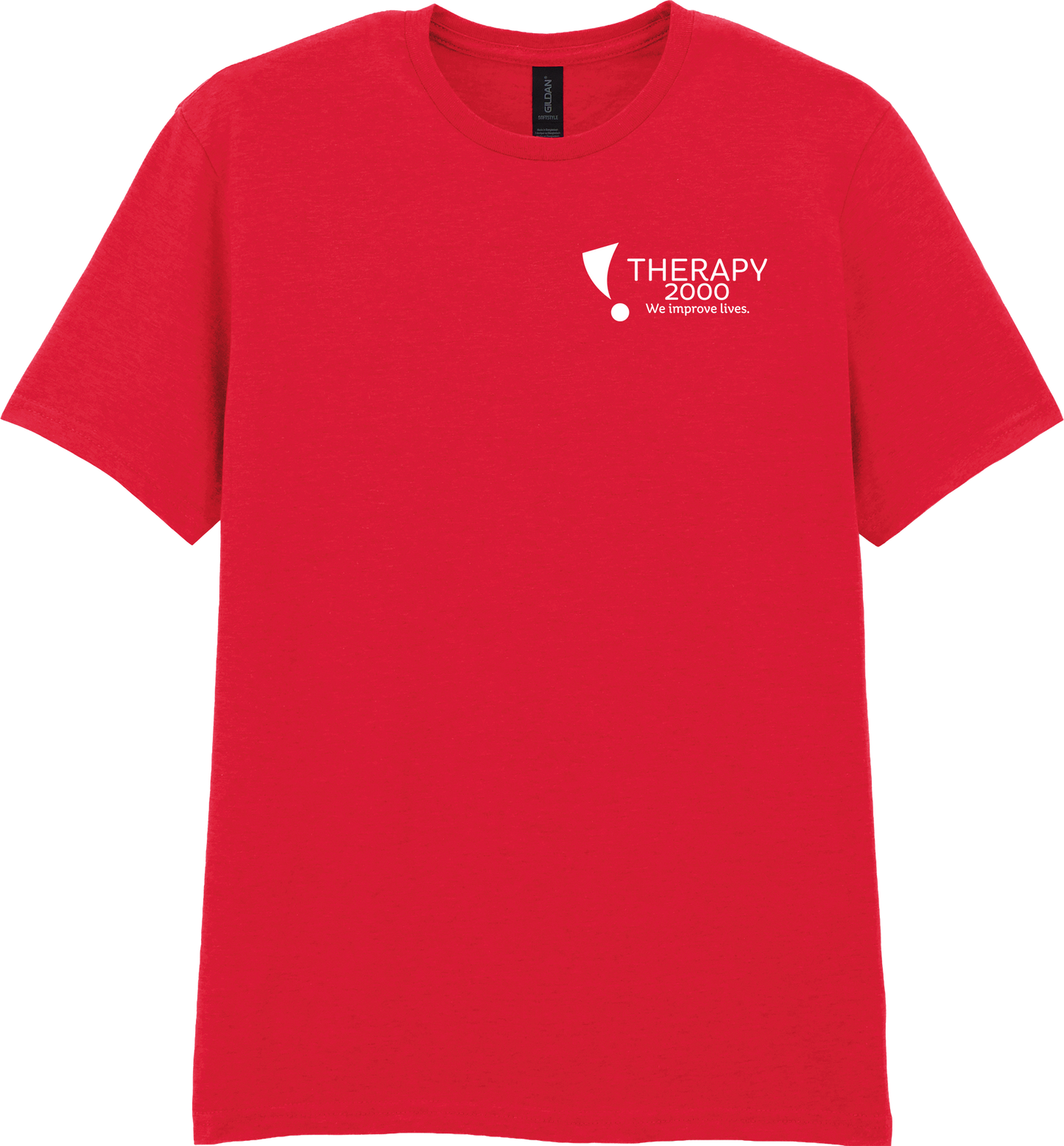 Therapy 2000 Gildan Softstyle T-Shirt – White Logo